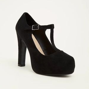 Torrid Mary Jane Suede Pumps